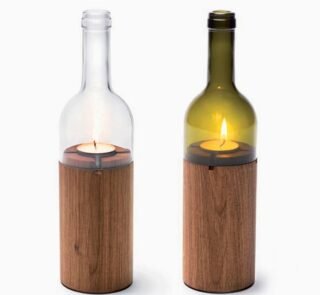 wine bottle lantern 2